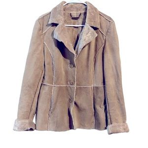Vintage Winlit Leather Tan Jacket